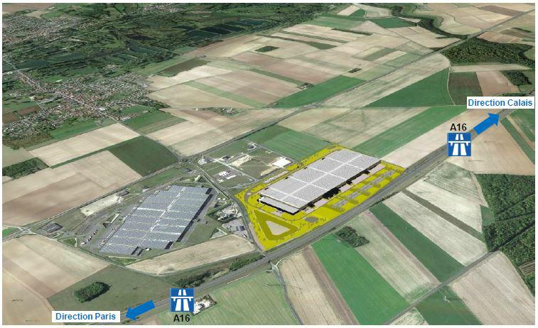 Entrepôt classe a Saveuse 30383m² Location entrepôt classe a Saveuse Somme OLLOG2106237 1